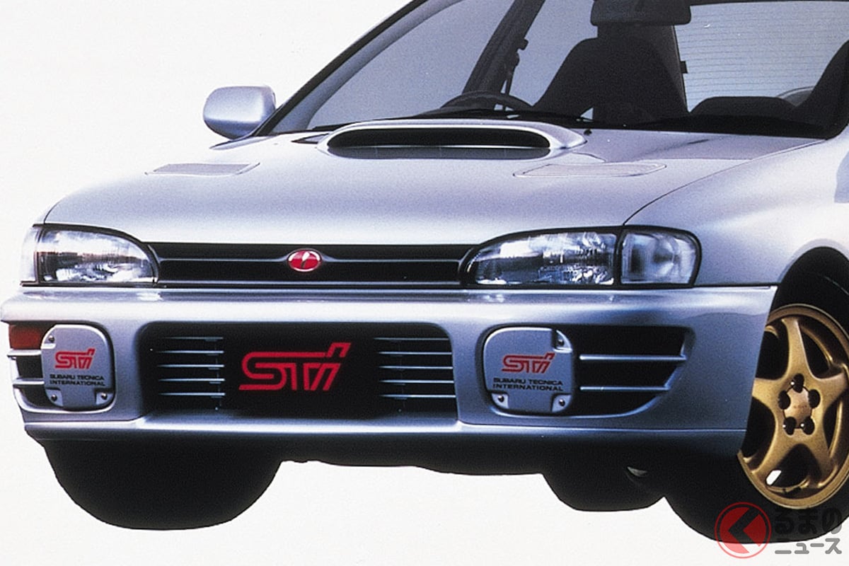 20万km以上を走行した初代インプレッサの実車も展示(画像はイメージ)