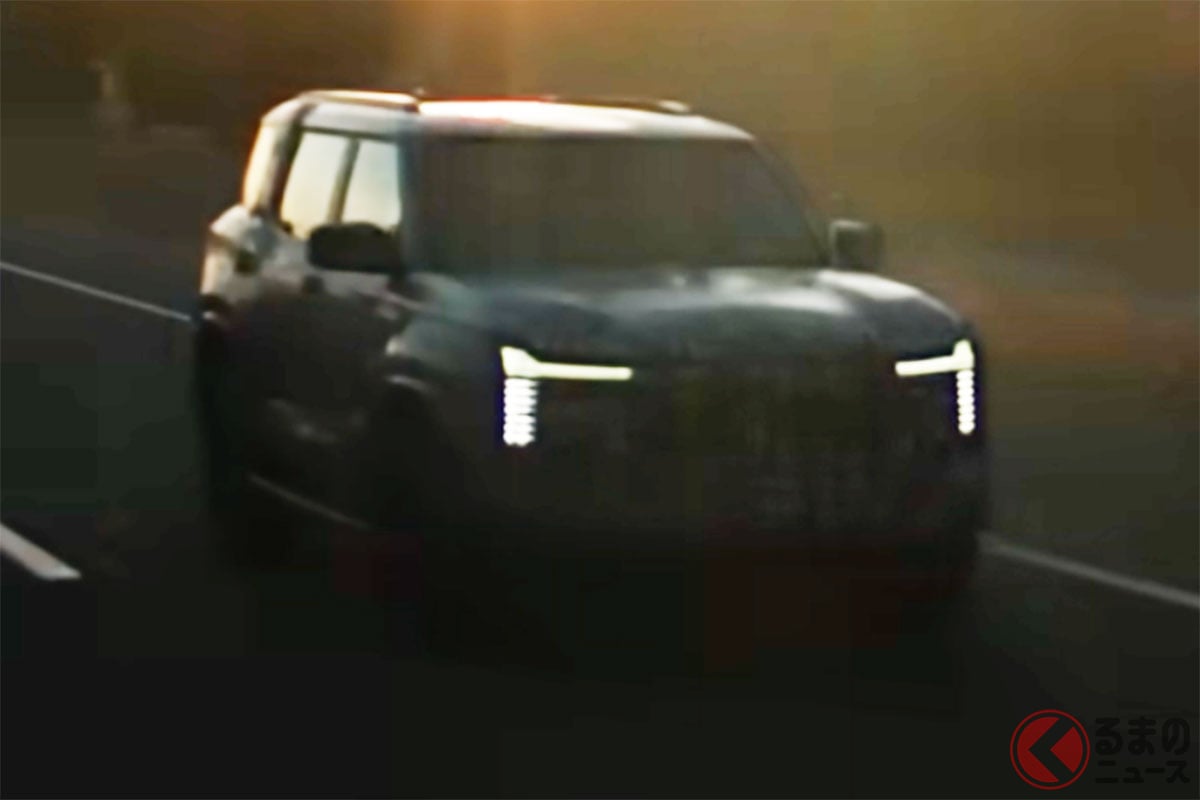 2026年元旦に公開された「新型クロスカントリーSUV」とみられる謎のモデル
