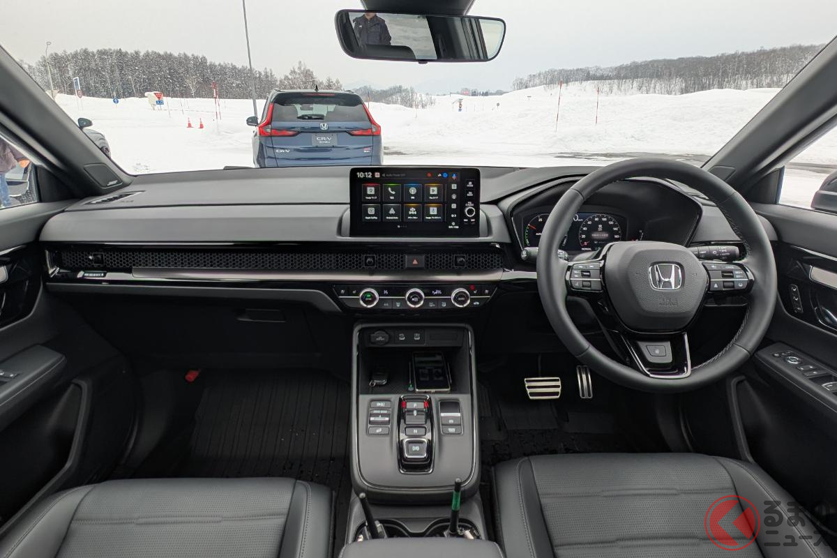 ホンダ 新型「CR-V e:HEV RS BLACK EDITION」のインテリア