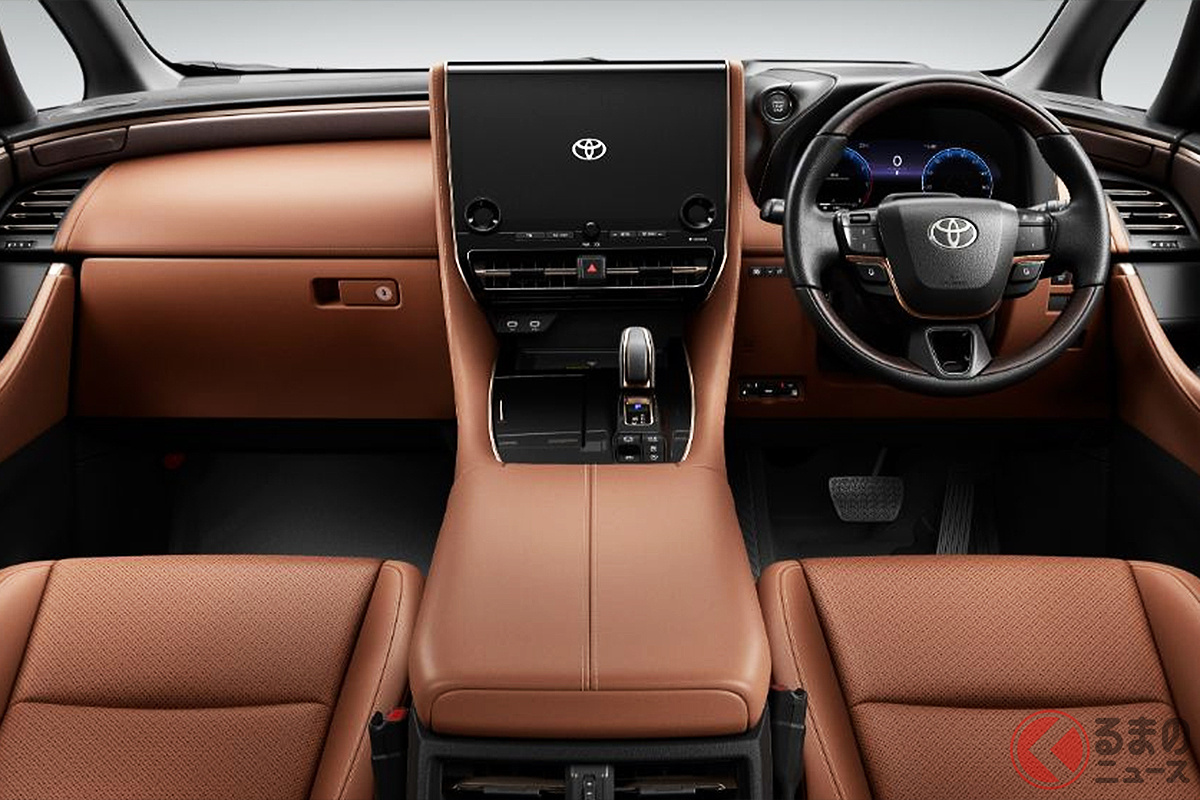 エントリーモデルでもブラウンの内装も選択できる!