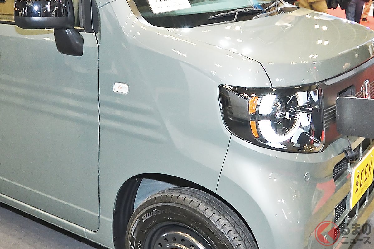 電気も供給できるホンダの軽バンキャンパー!