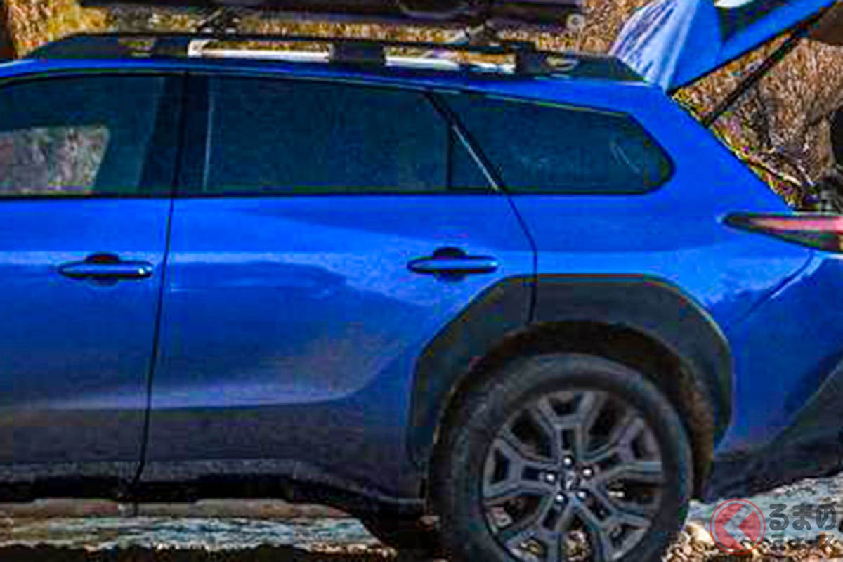 スバルの新型「“ステーションワゴン型”SUV」!