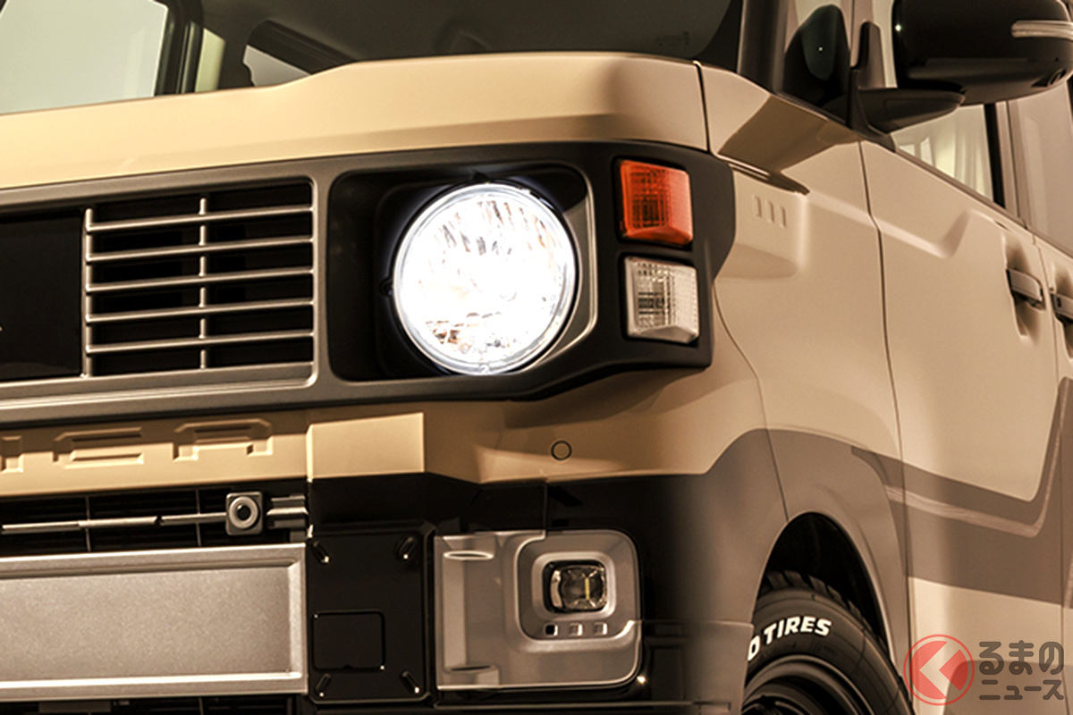 レトロな表情の「デリカミニ ダリ」