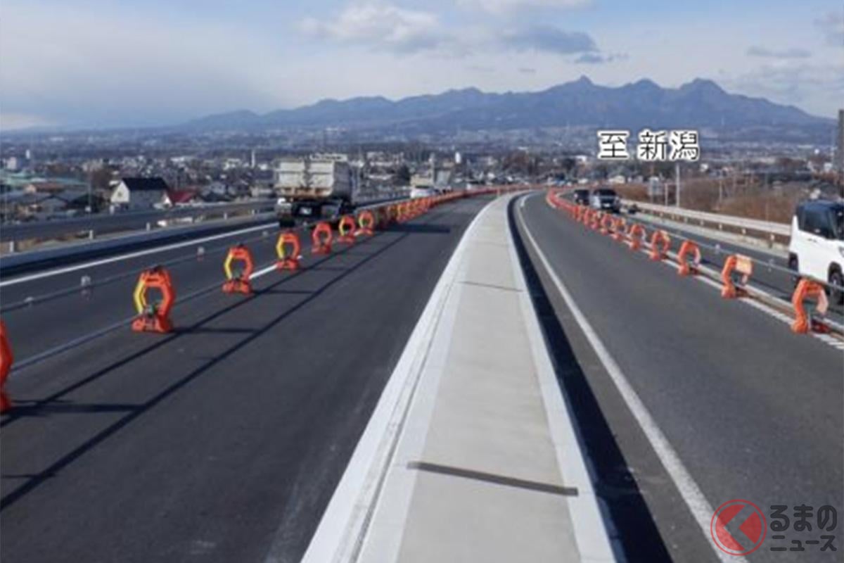 国道17号「上武道路」前橋市内の2.6kmが4車線化! 3月19日に開通へ(出典:国土交通省高崎河川国道事務所)