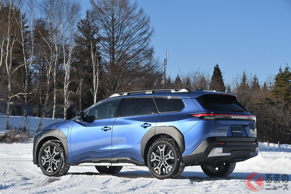 スバルの新型電気自動車SUV「トレイルシーカー」