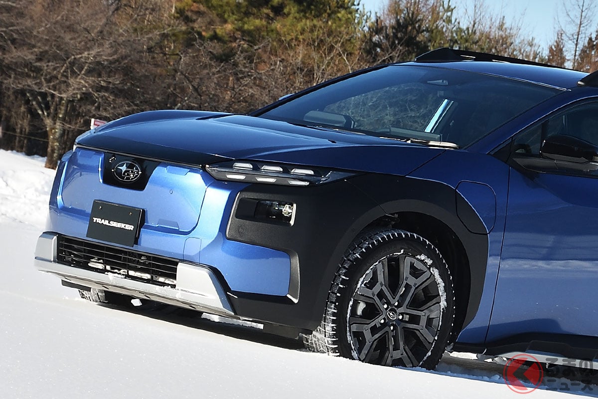 スバルの新型電気自動車SUV「トレイルシーカー」