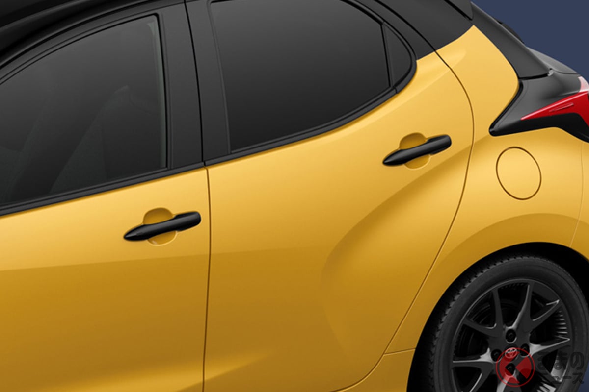 随所に施されたブラックパーツが、スポーティさを際立たせる