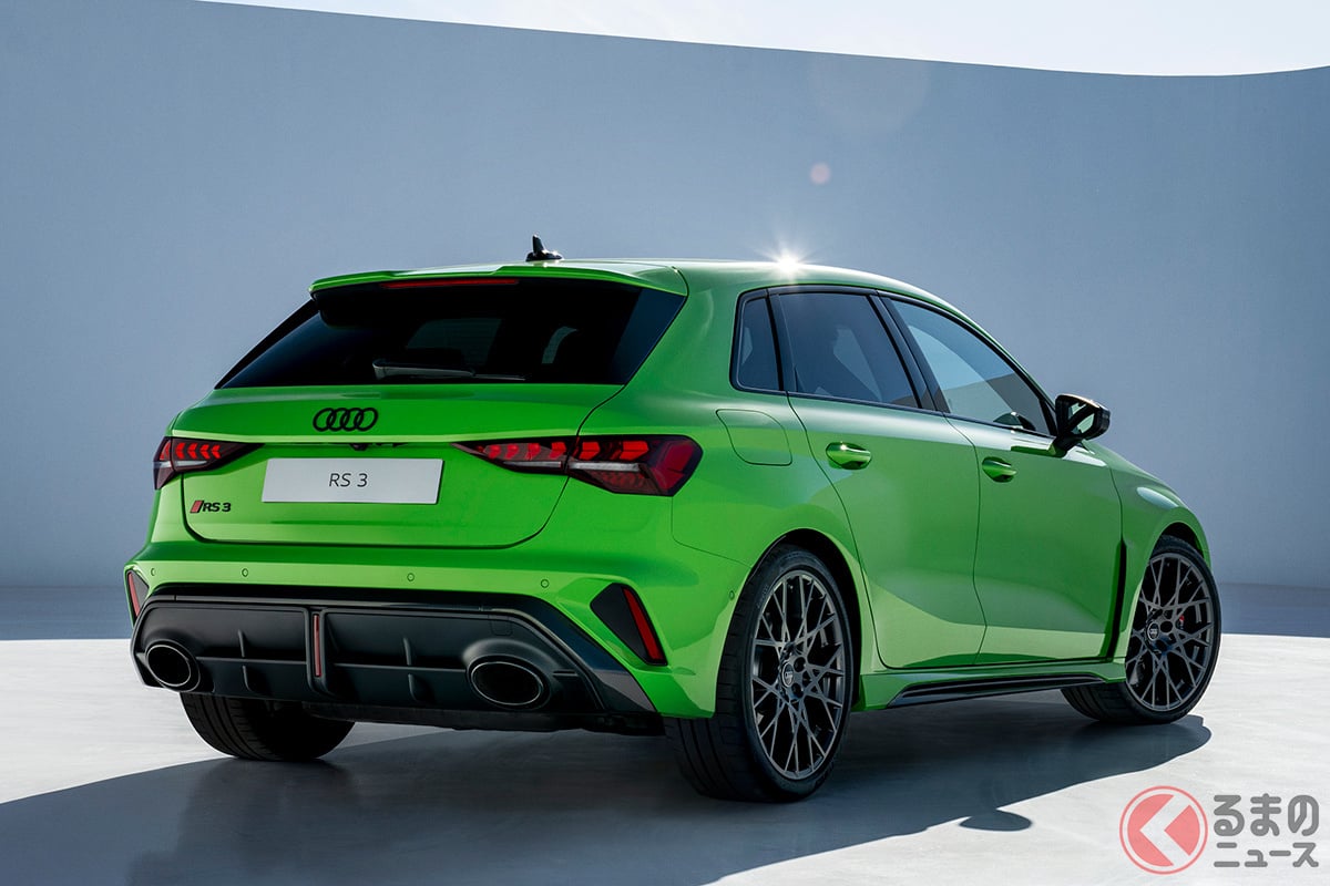 ドイツ・ニュルブルクリンク北コースで最速記録を打ち立てたアウディ「RS 3」