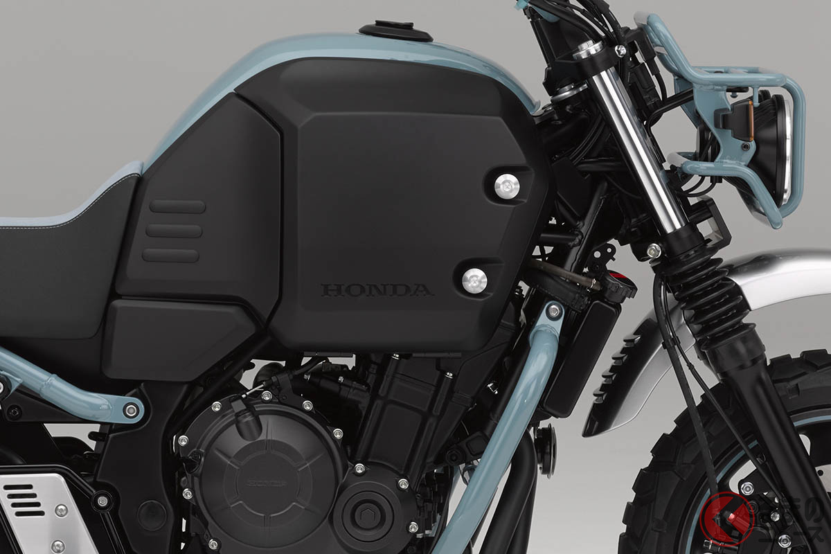 ホンダが「第31回 大阪モーターサイクルショー2015」で発表したコンセプトモデル「BULLDOG(ブルドッグ)」