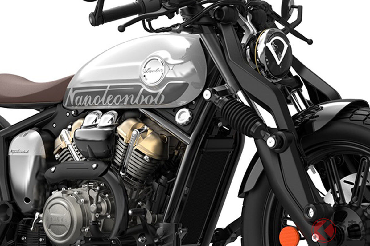 日本に導入されるBENDA「NAPOLEON BOB 250」