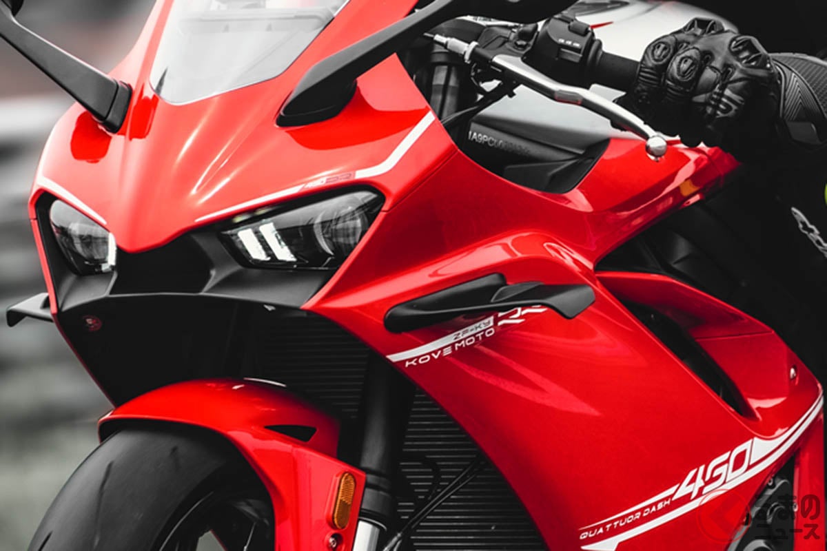 KOVEのスーパースポーツ「450RR」