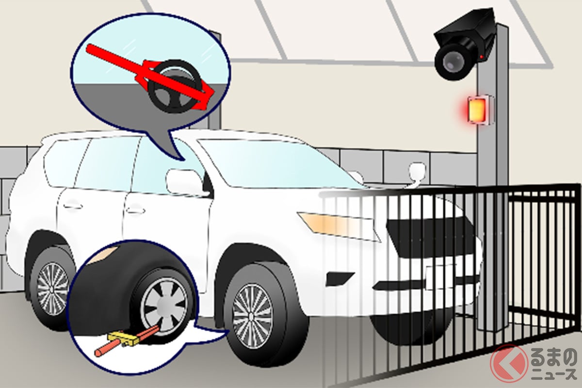 【自動車盗難に注意】(画像引用:埼玉県警察犯罪情報官 @spp_jyouhoukan)