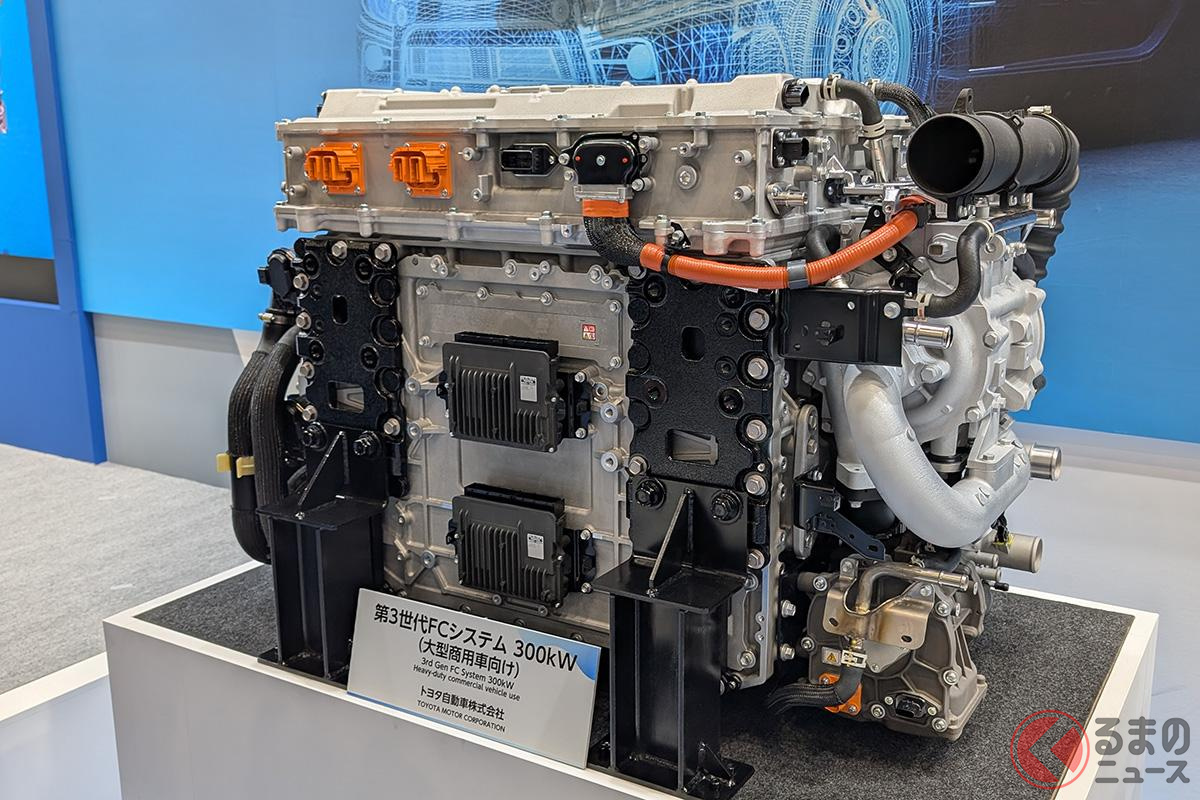 「第25回 H2 & FC EXPO 【春】」に展示されたトヨタの第3世代FCシステム