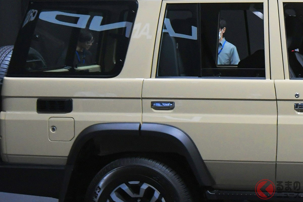 伝統的なスクエアボディが特徴