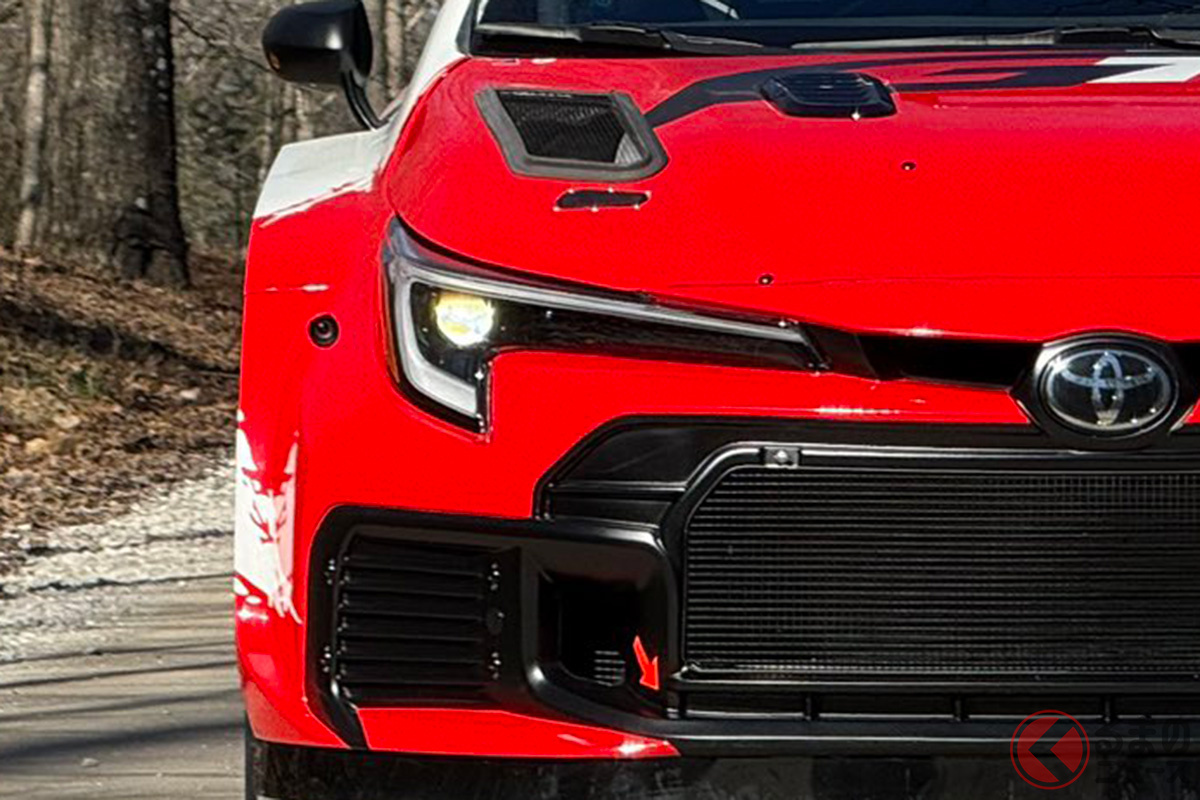 ARA_Rally に挑むGR Corolla Rally RC2のカラーリングが公開された(出典:TOYOTA GAZOO Racing WRT @TGR_WRC)