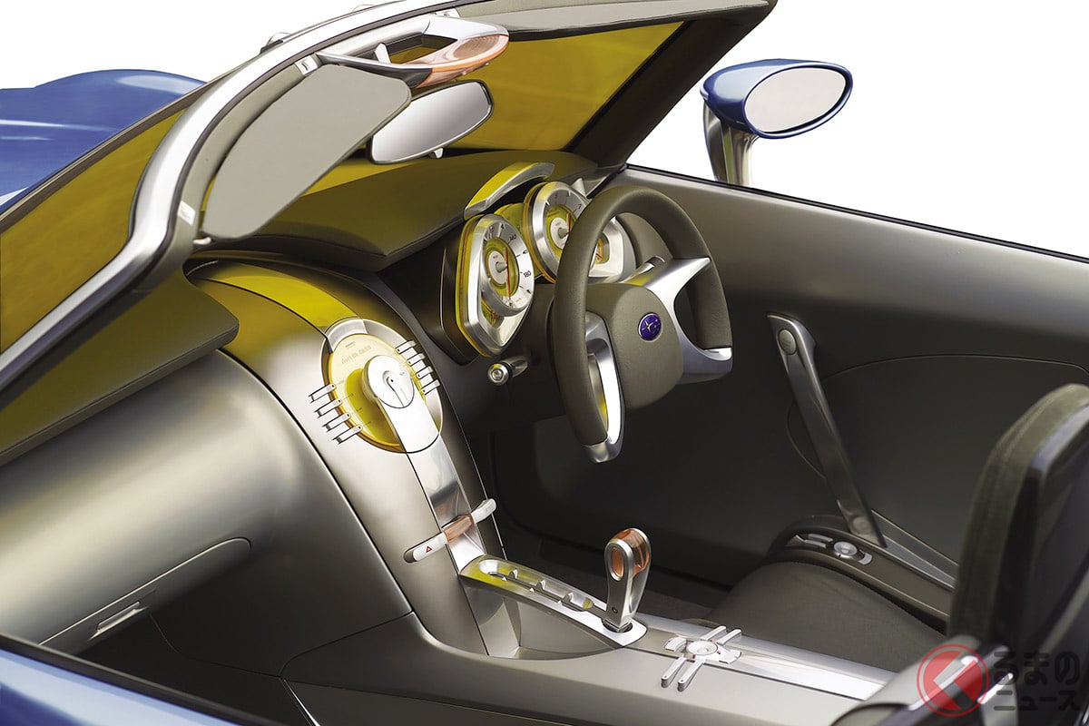 屋根が開く! スバルの2人乗り「ロードスターSUV」