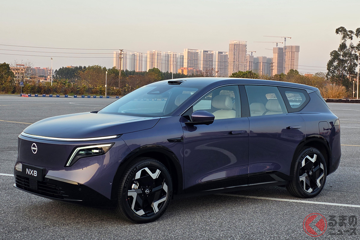 日産の電動SUV「NX8」