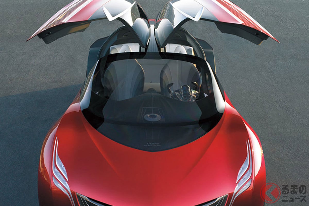 「NAGARE(ながれ)デザイン」を採用したマツダ「RYUGA(流雅)」