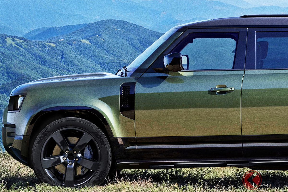 「ディフェンダー」の日本限定の特別仕様車「DEFENDER 75+ EDITION」