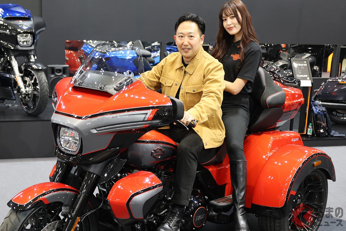 ハーレーダビッドソン「CVOストリートグライド3リミテッド」と玉木一史社長