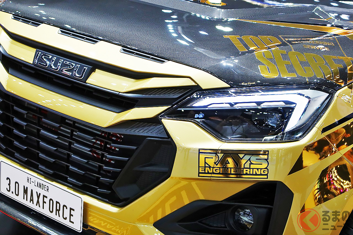 「トップシークレット タイランド」が手掛けたチューニングマシンがメーカーブースに「公認出展」!?