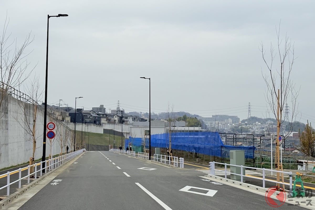 稲城IC~新百合ヶ丘をつなぐ「東長沼矢野口線」の新ルート開通(撮影:くるまのニュース編集部)