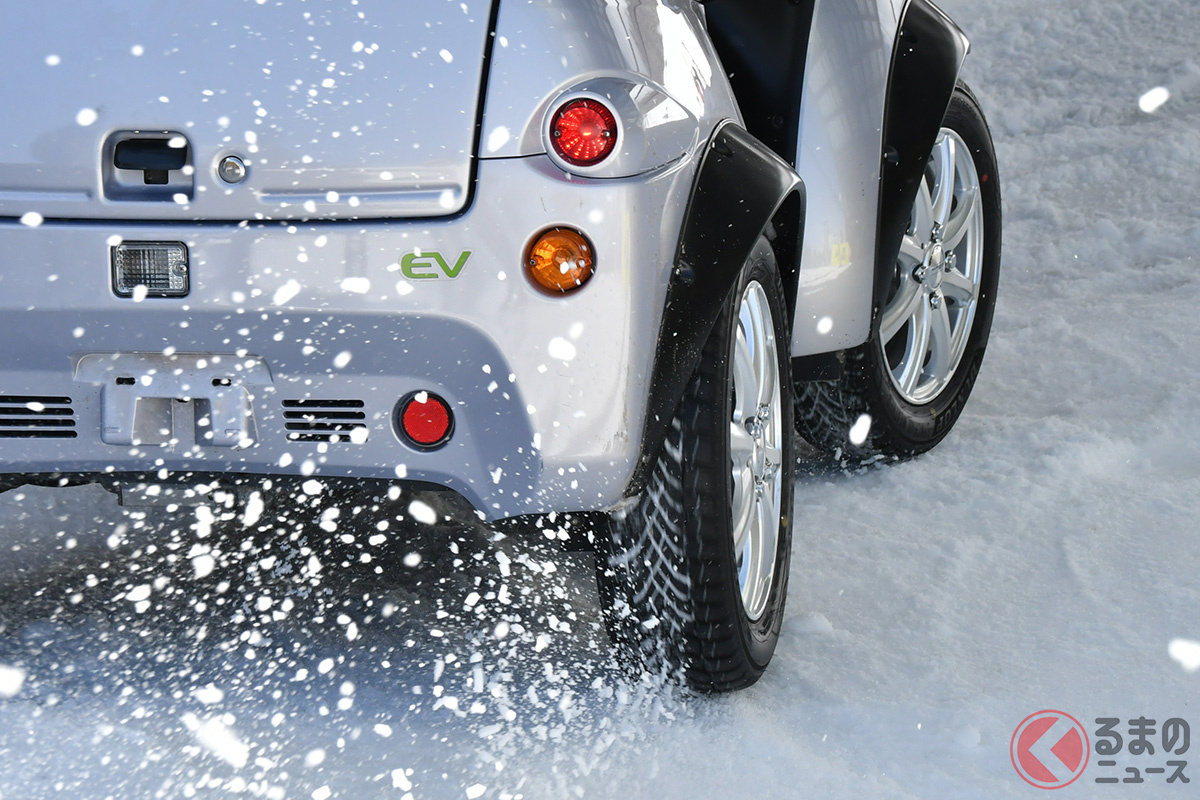 リア駆動なのでタイヤの特性をよりダイレクトに体感