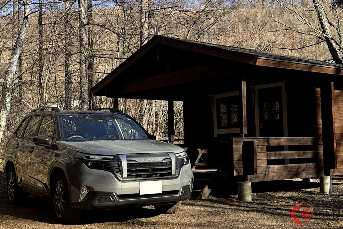 シンメトリカルAWDとアイサイトを全グレードに標準装備し、雪道や林道といったタフな路面でも臆することなく走り抜けます。