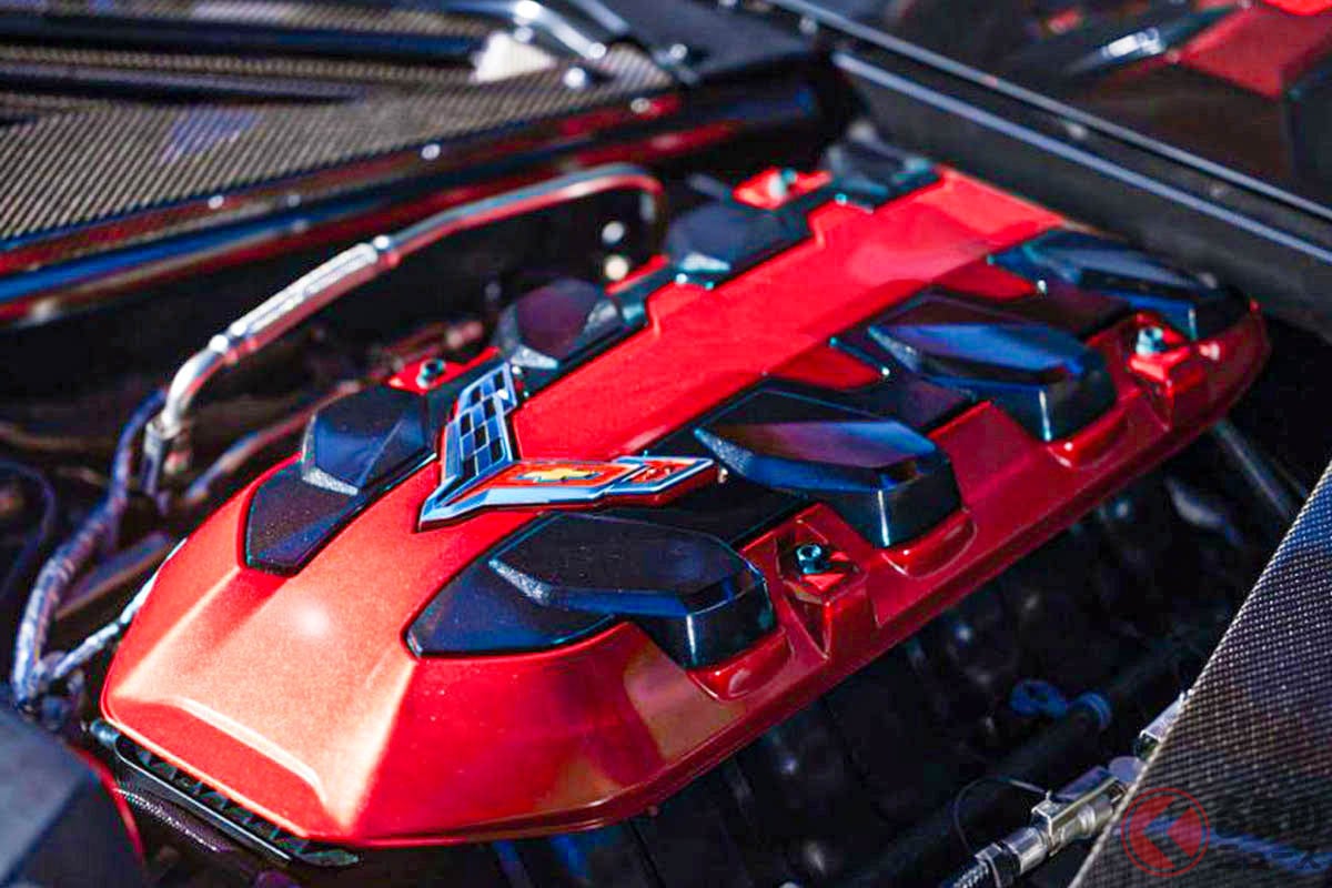 新開発のV8エンジン搭載!