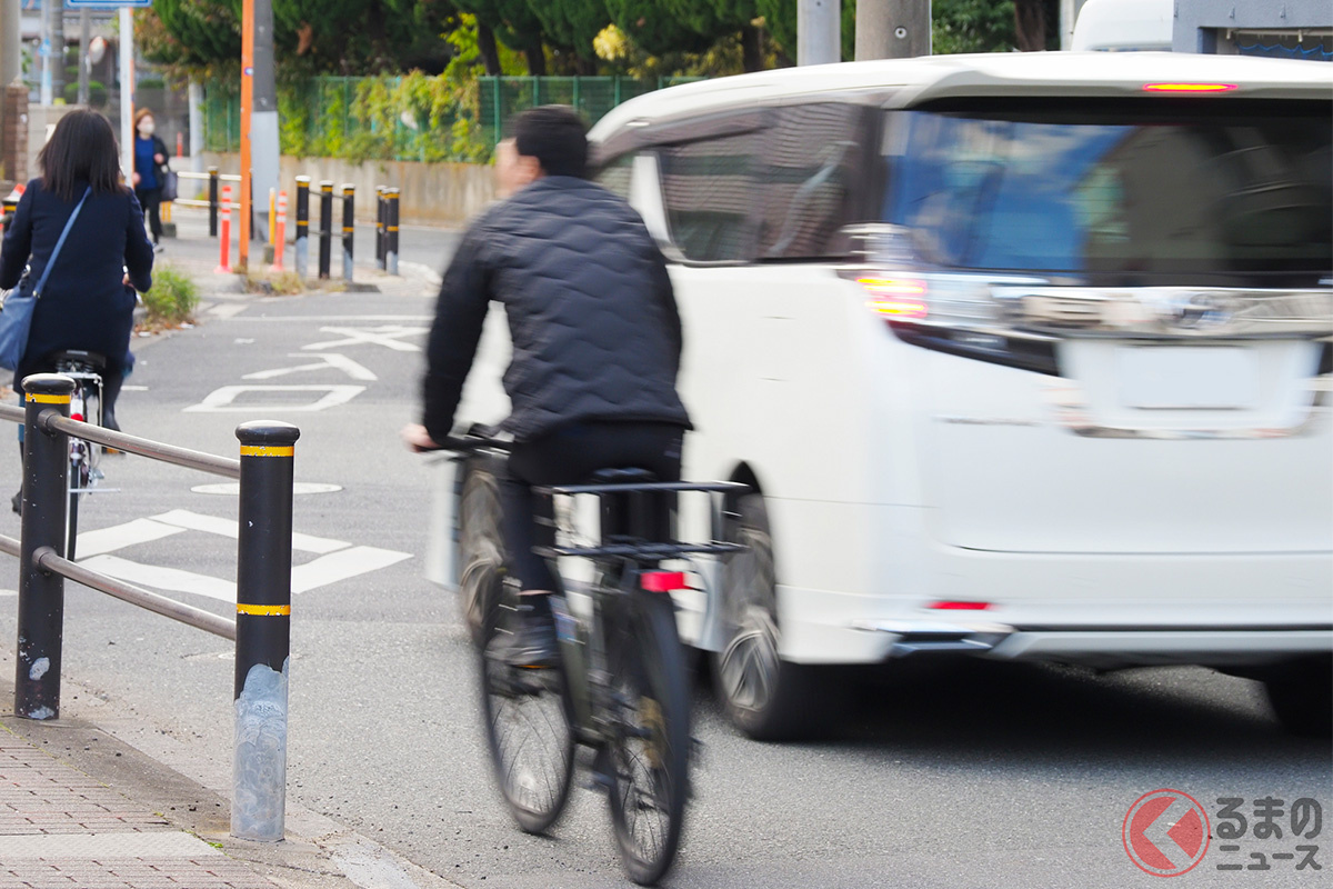 自転車を「さらっと追い越し」が“違反”に!(画像はイメージ、 heisj/PIXTA)