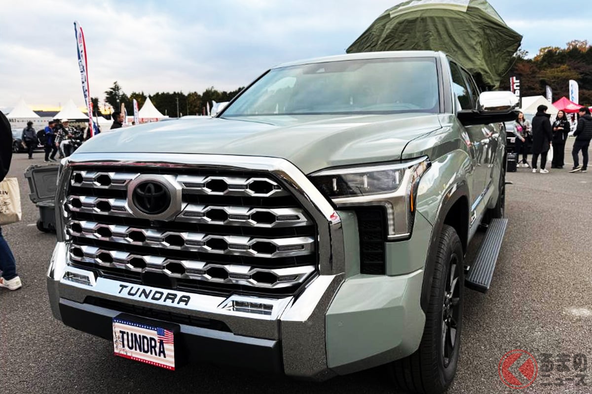 デカいデカすぎる! トヨタ「タンドラ」日本発売へ