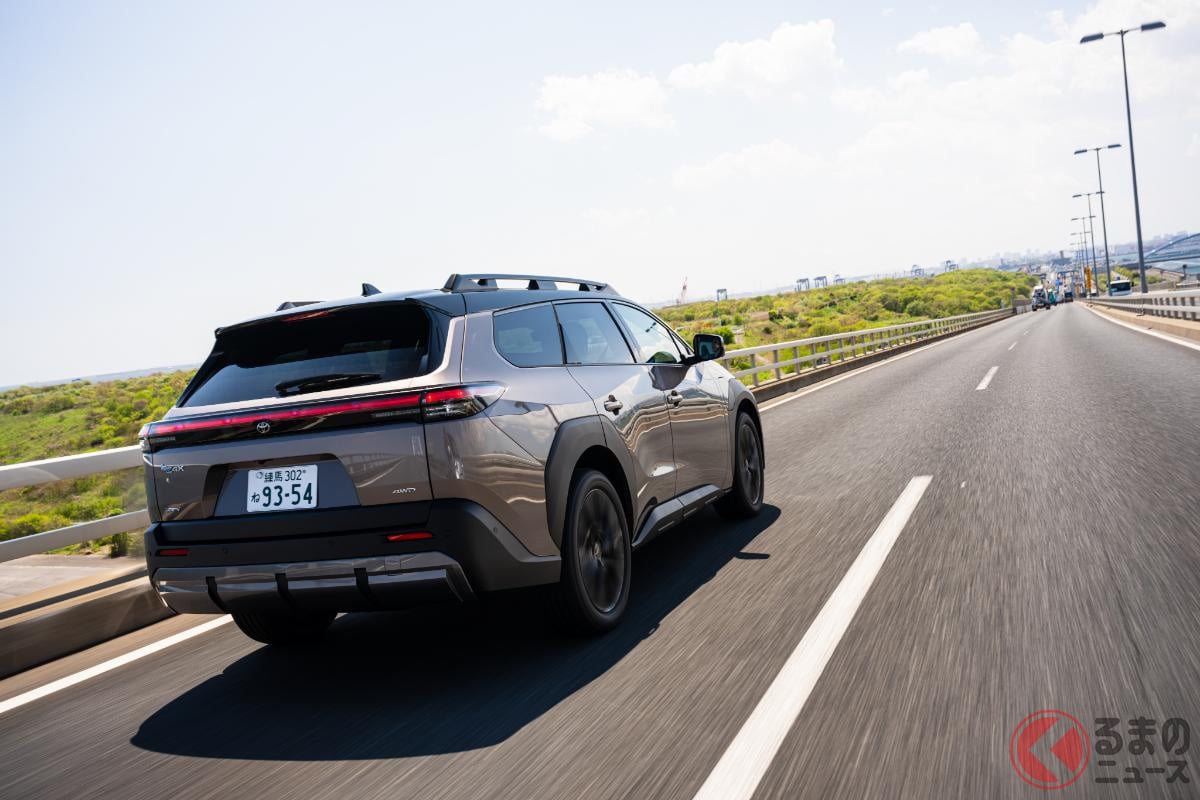 0-100km/h加速性能はbZ4Xツーリングは4.5秒だとか