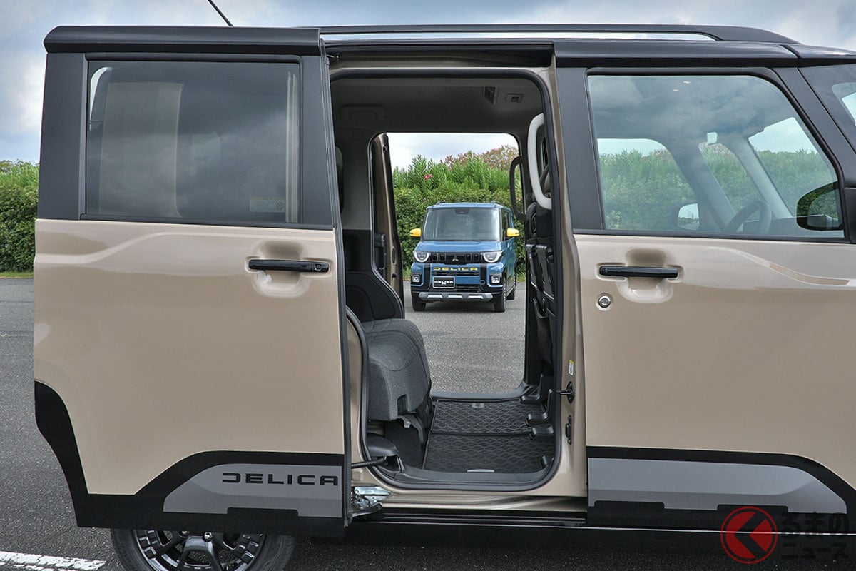 「デリカ」シリーズのタフなイメージを持つ「デリカミニ」