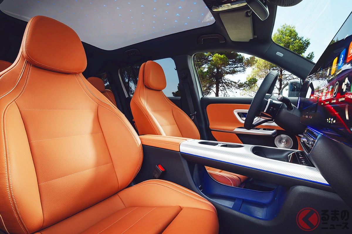 新型「GLB」の全長は4732mmと、従来モデル(4640mm)から約90mm拡大された