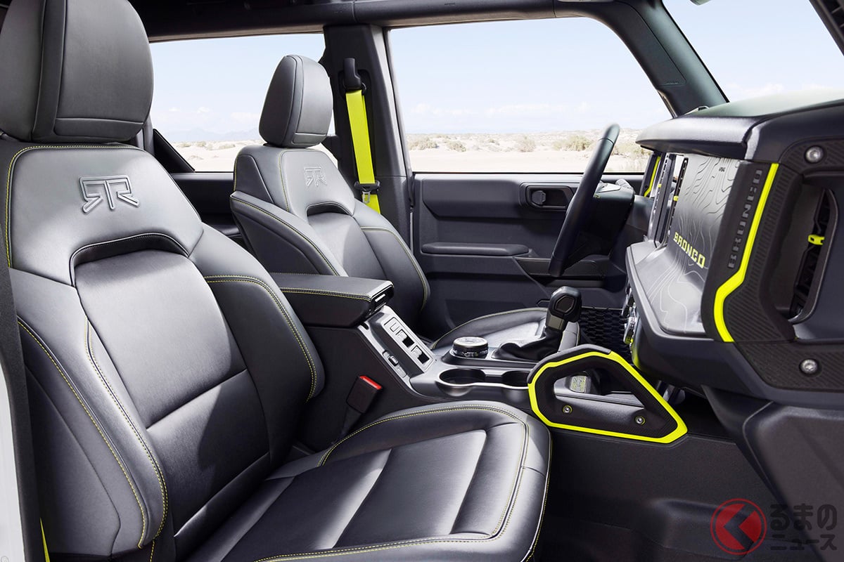 300馬力の2.3リッターターボエンジン搭載の「ブロンコ RTR」