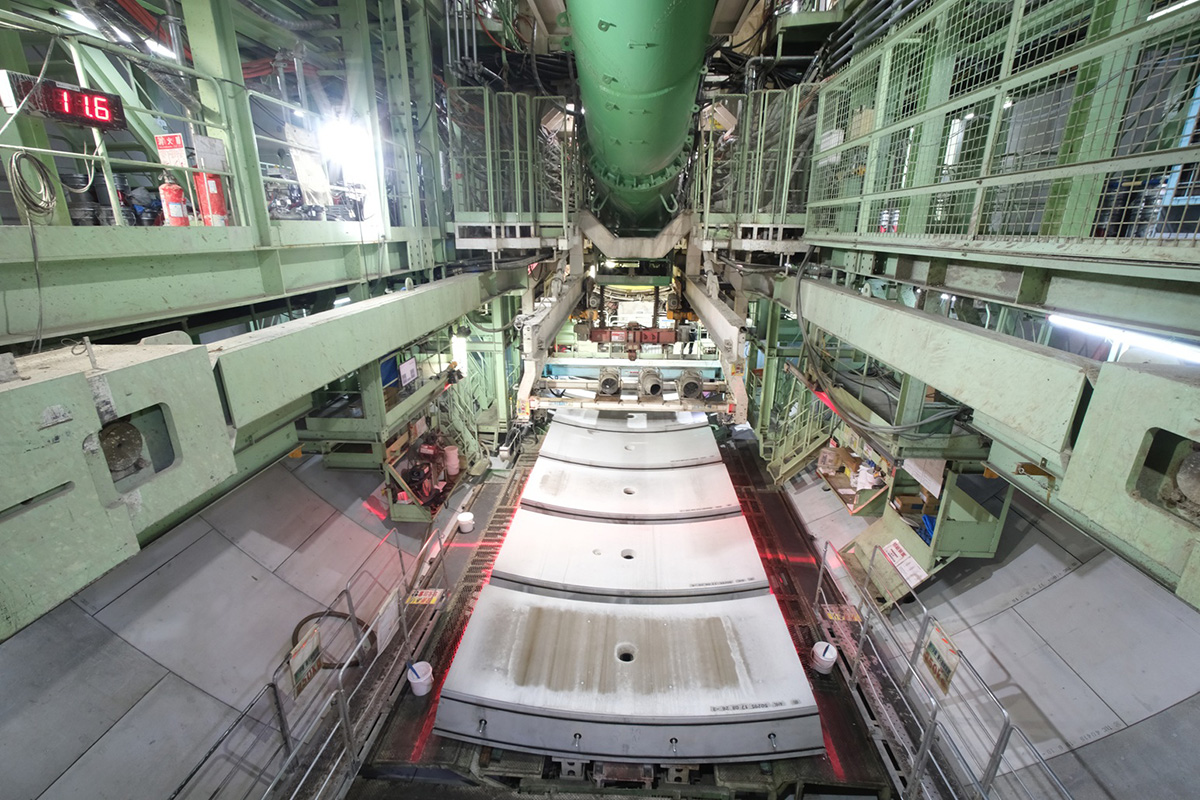 現場施工状況(大泉JCT部)@本線トンネル(北行)(大泉JCT) 画像出典: TOKYO GAIKAN PROJEC