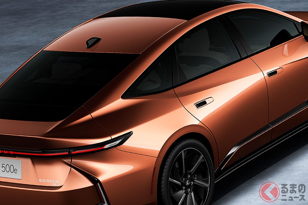 まもなく登場のレクサス新型「ES」に問合せも増加