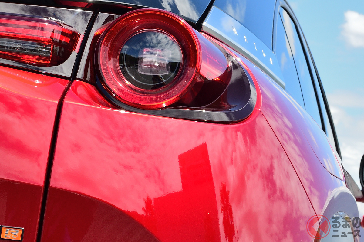 テールランプが印象的な待望のロータリー搭載モデル「MX-30ロータリーEV」!
