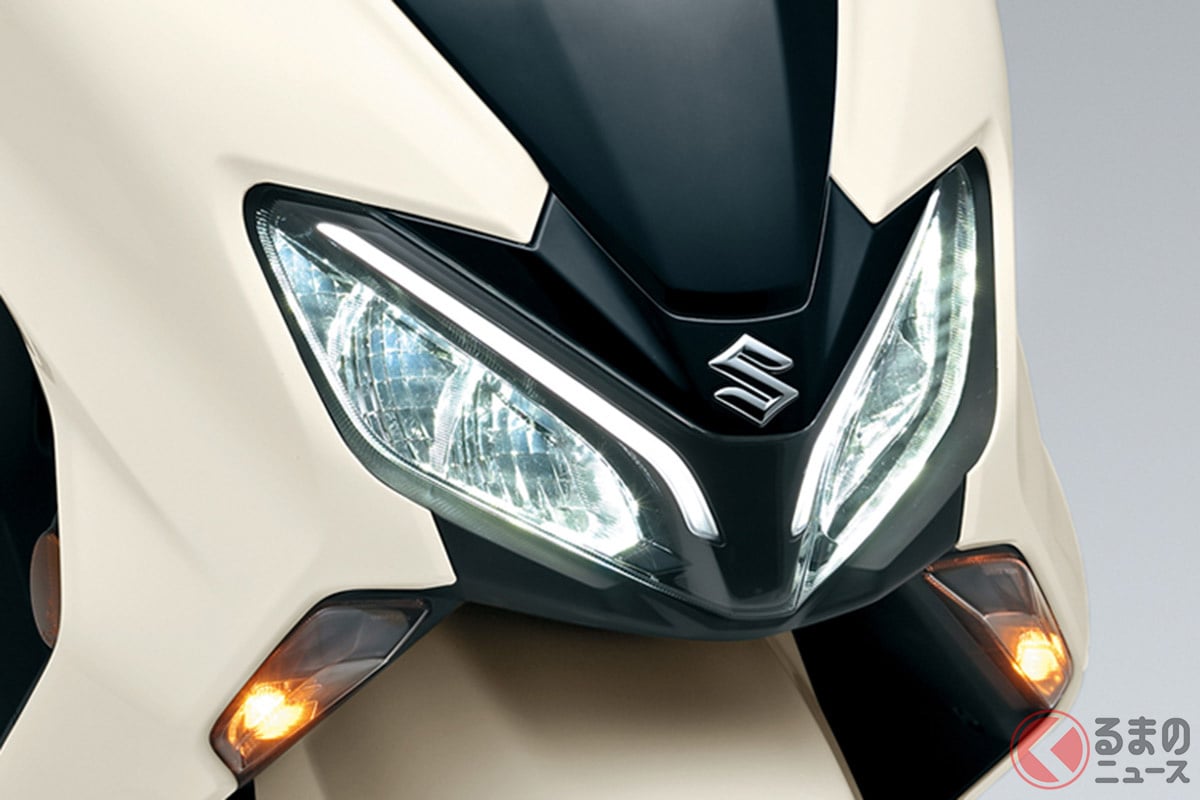 スズキ新型「“125cc”スクーター」発表! “全面刷新”で「フルフェイス」も入ります!