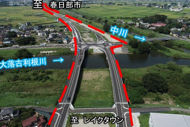 日本最大のイオン」通る新ルート現状は？ 外環道-春日部が信号ナシに