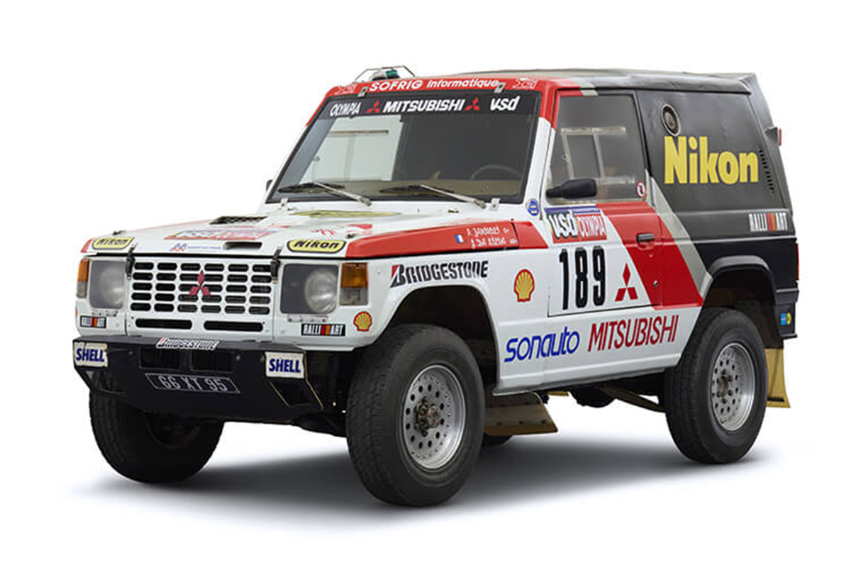 1985年ダカールラリー総合優勝を果たした『パジェロ』(出典:三菱自動車)