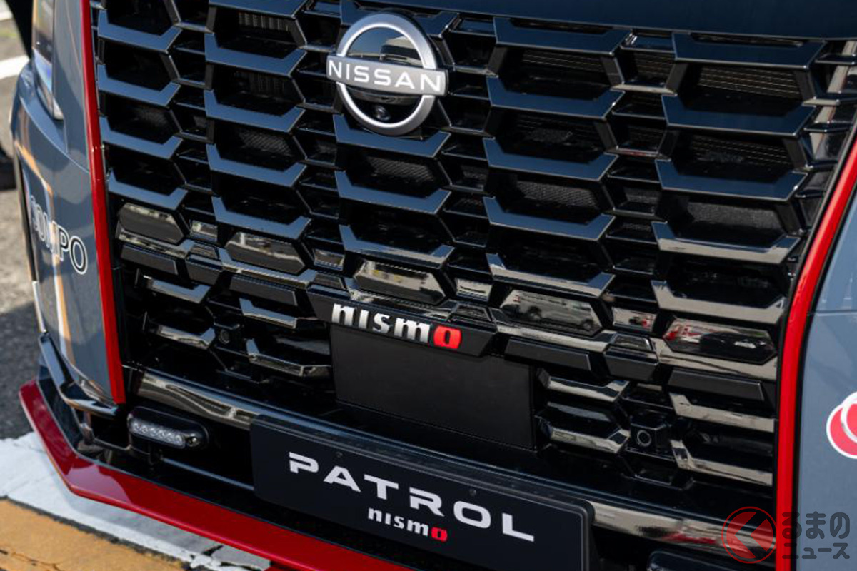その大きなグリルの迫力に驚かされるパトロール。 NISMOの特徴は?
