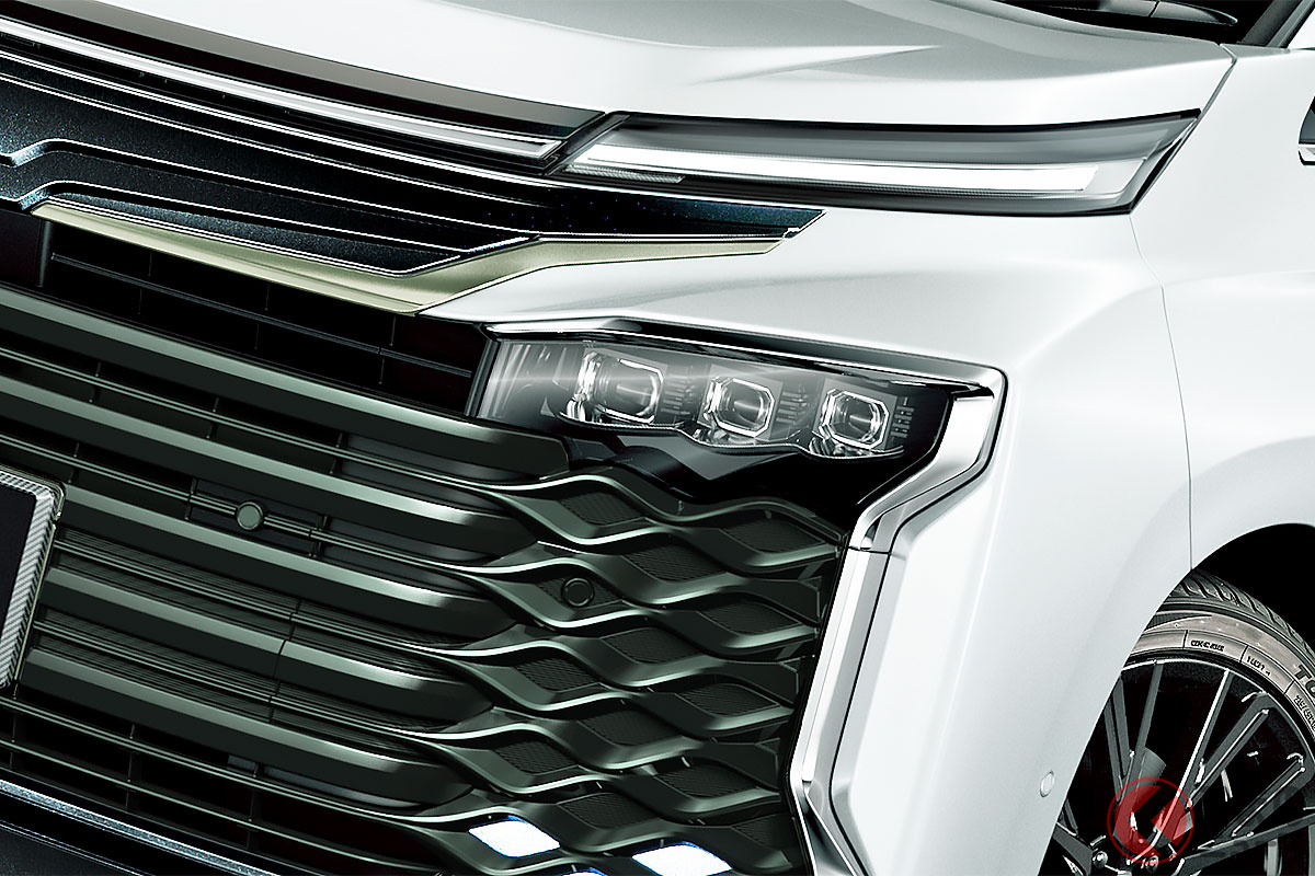 特徴的なフロントフェイスを演出する「GRエアロパーツ」がスゴい!