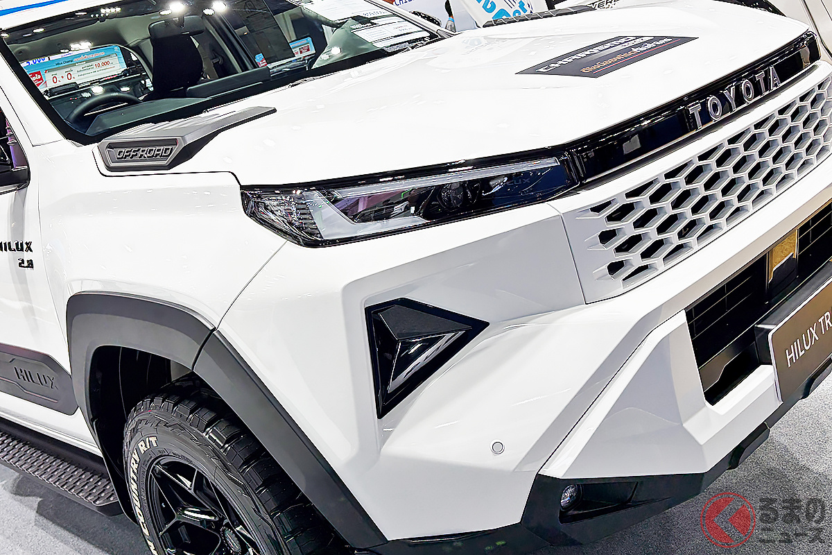 精悍デザインもスゴい「新型ハイラックス」どんなクルマ？