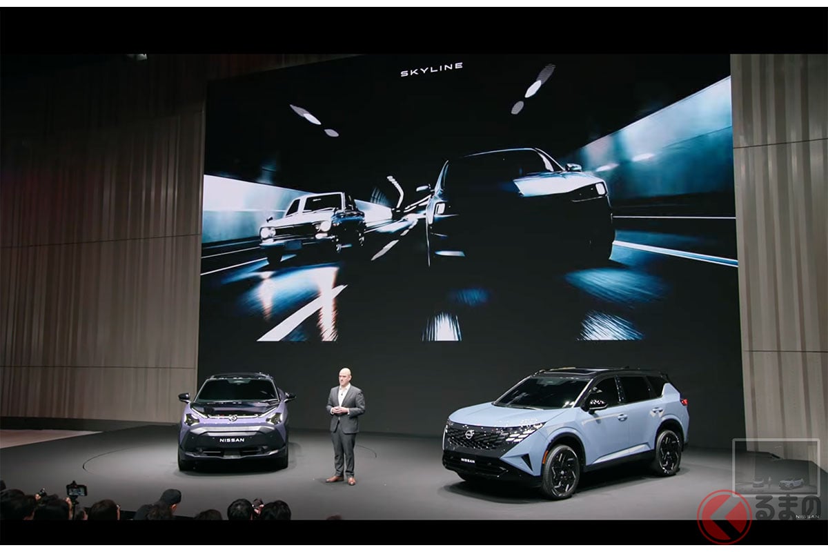 マジ…スカイライン出るの? 長期ビジョン発表会で予告!