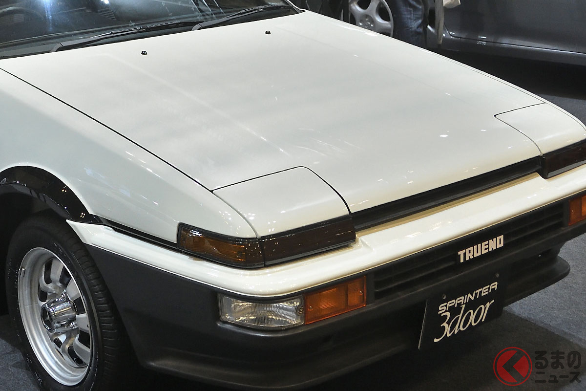Barn Find AE86 Corolla Levin/Sprinter Trueno Restored to Pristine Condition! Master Craftsmen Showcase Their Work at Automobile Council