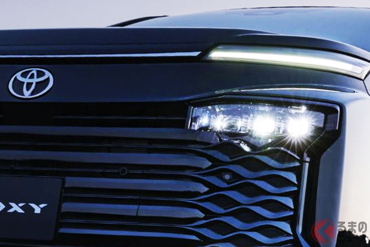 一部改良したトヨタ「ヴォクシー」