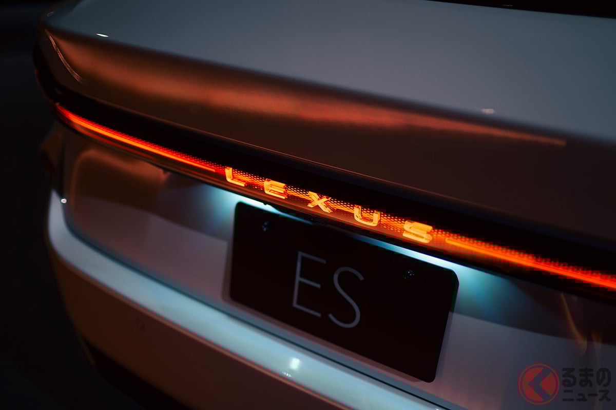 レクサス新型「ES」(画像は日本仕様)