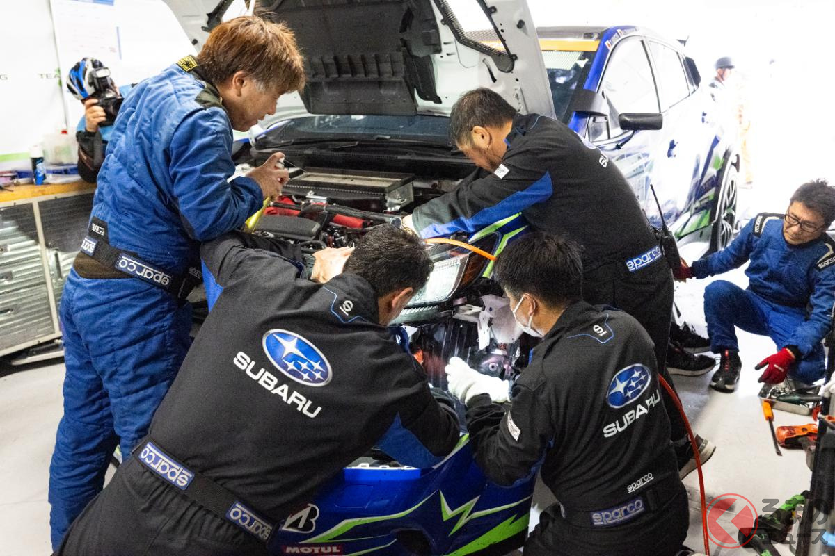 スバルのS耐では人材育成も大切なテーマのひとつ