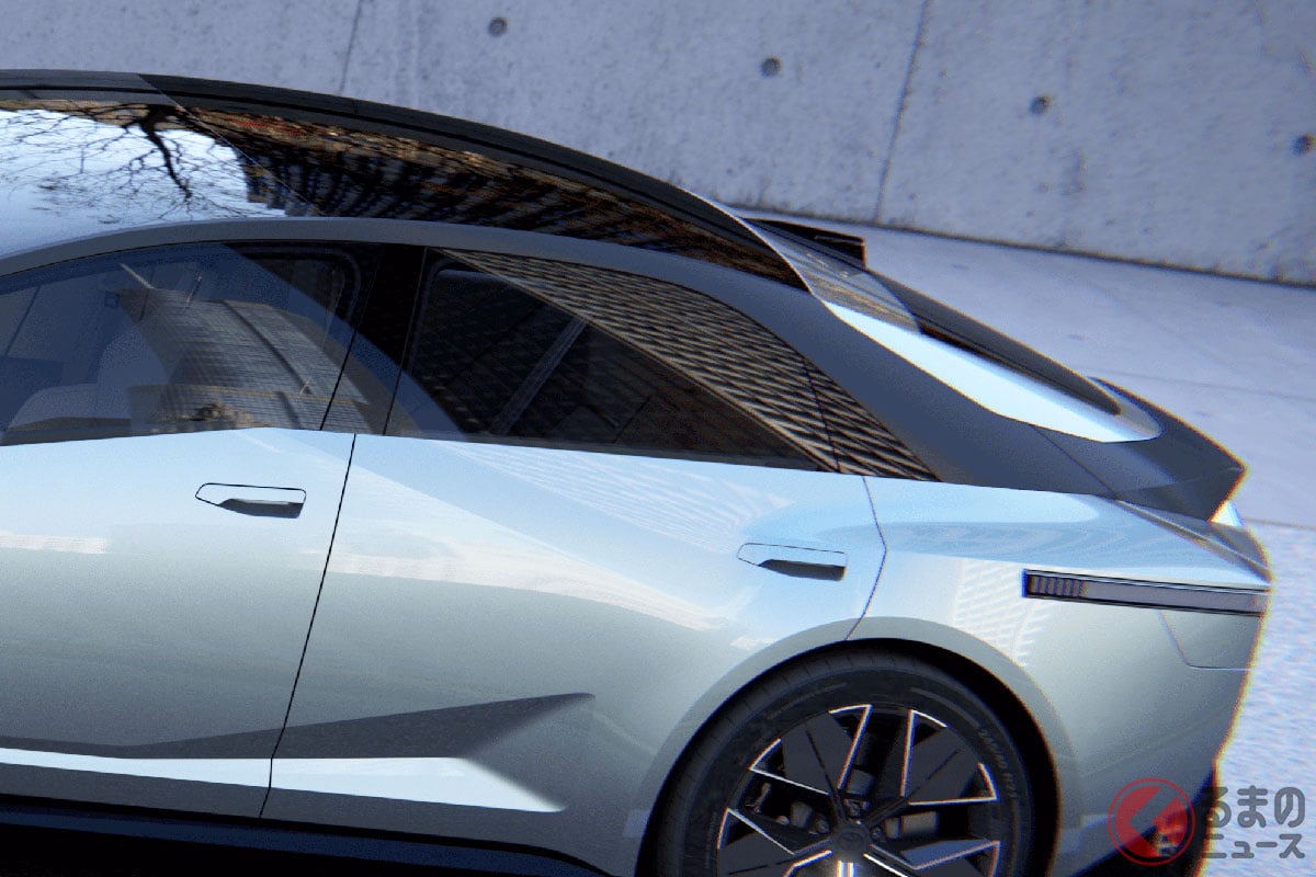 ジャパンモビリティショー2025で披露された「カローラコンセプト」